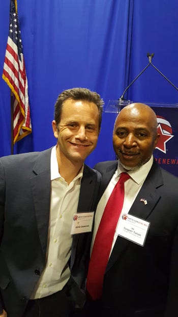 With Kirk Cameron